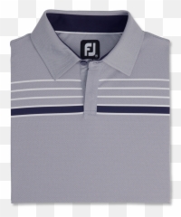 Checker Jacquard Chest Stripe Self Collar - FootJoy Canada Solid png