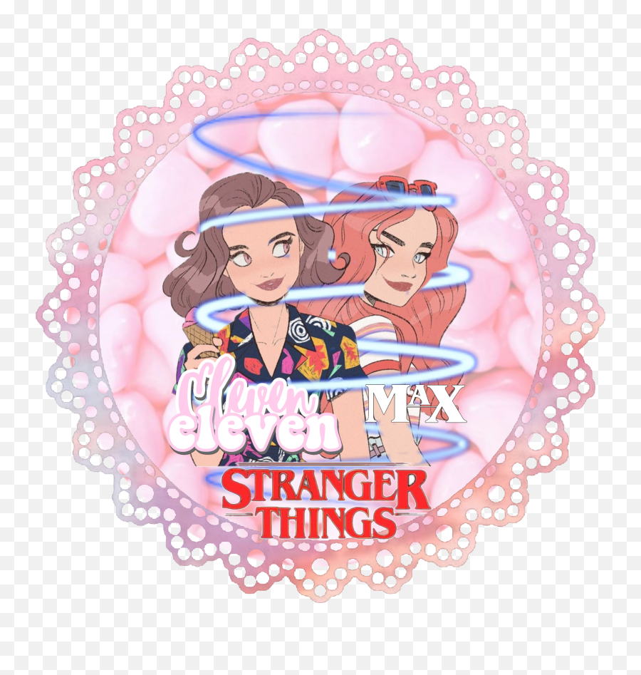 Elmax Eleven Maxmayfield Pfp Icon Sticker By Aerelia - Girly Png,Eleven Stranger Things Icon