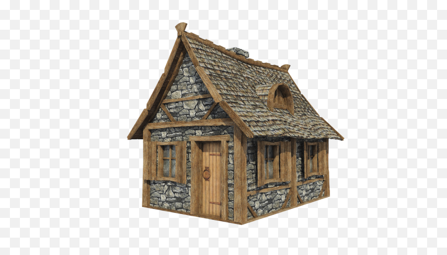 Shack Vector Transparent Png Clipart - Wood House Png,Shack Png