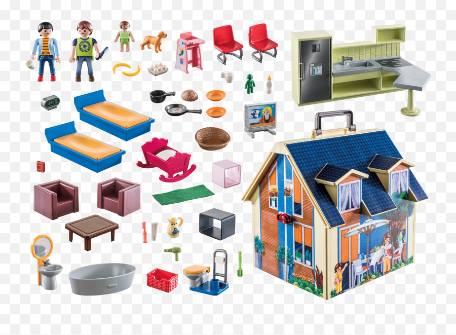 Take Along Modern Doll House - 70985 Maison Playmobil 70985 Png,Make Doll Icon