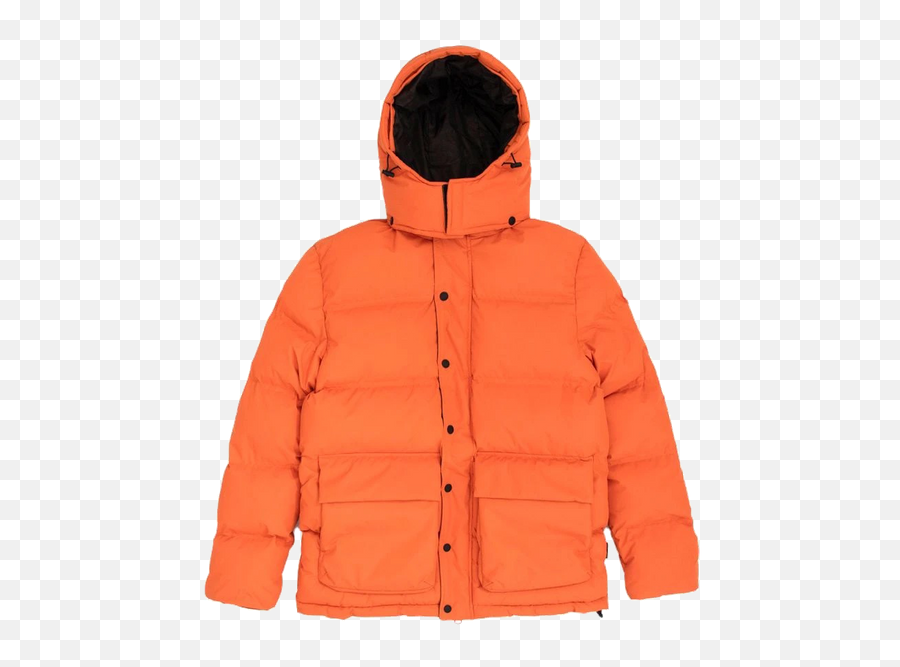 Hikerdelic Calland Ripstop Puffer Jacket Orange Atterley - Hikerdelic Calland Ripstop Puffer Jacket Png,Icon Stella Red Jacket