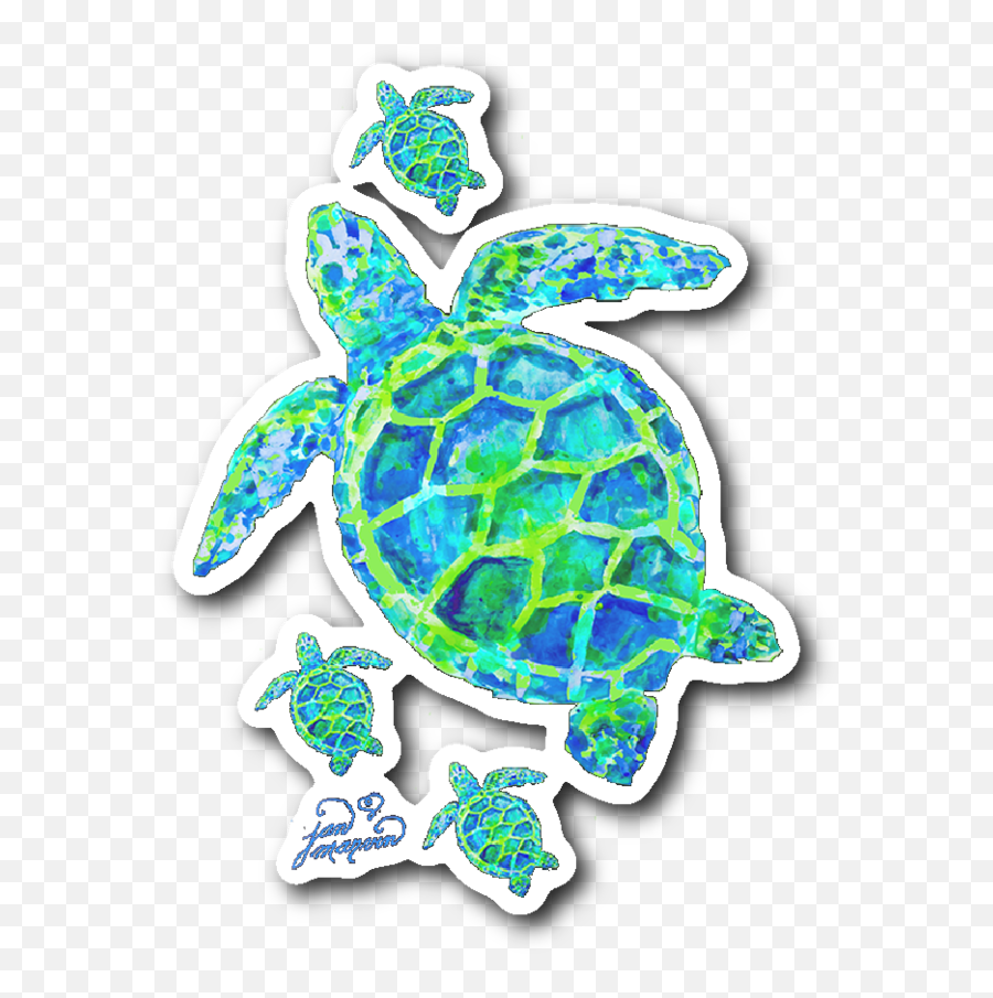 Green Jan Marvin Art Studio Sea Turtle - Sea Turtles Png,Cute Turtle Png