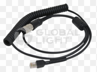 Cable Coiled Connector Zebra Motorola Symbol Vc5000 Ls3408 - Fuel Line png