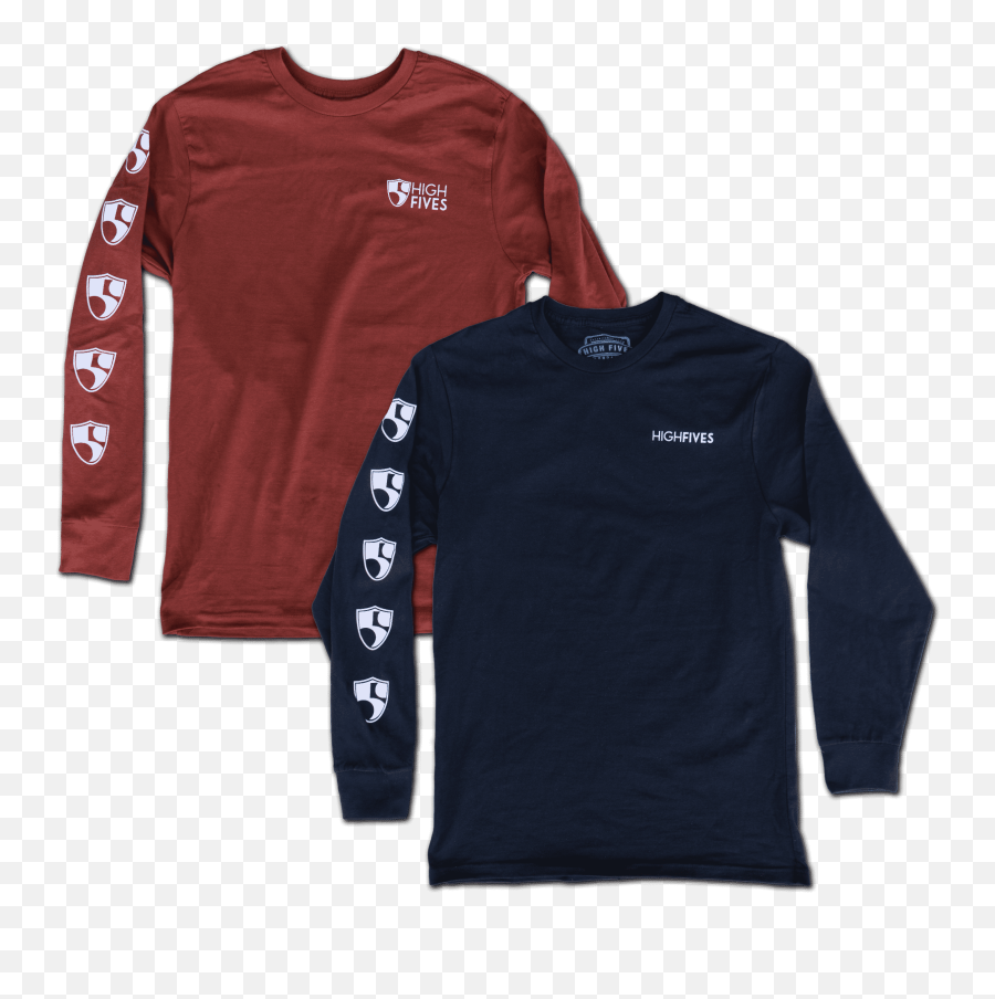 High Fives Long Sleeve - Full Sleeve Png,What Does Faded Icon In Hangouts Mena