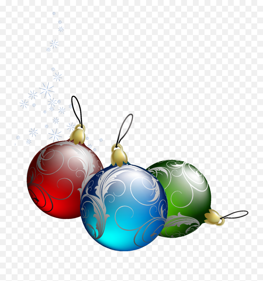Free Christmas Ornaments Transparent - Transparent Background Graphics Christmas Clipart Png,Christmas Ornaments Png