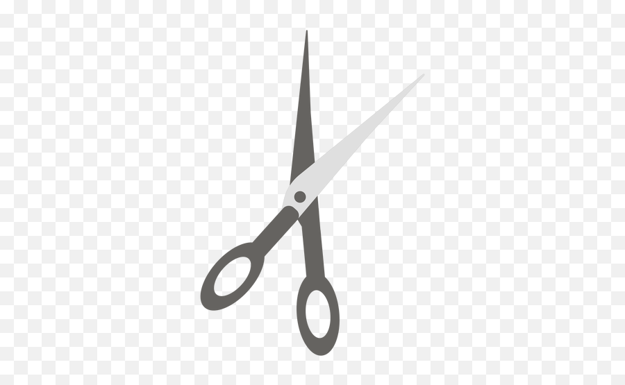 Scissors Grey Flat Icon Transparent Png U0026 Svg Vector - Solid,Flat Icon Photoshop