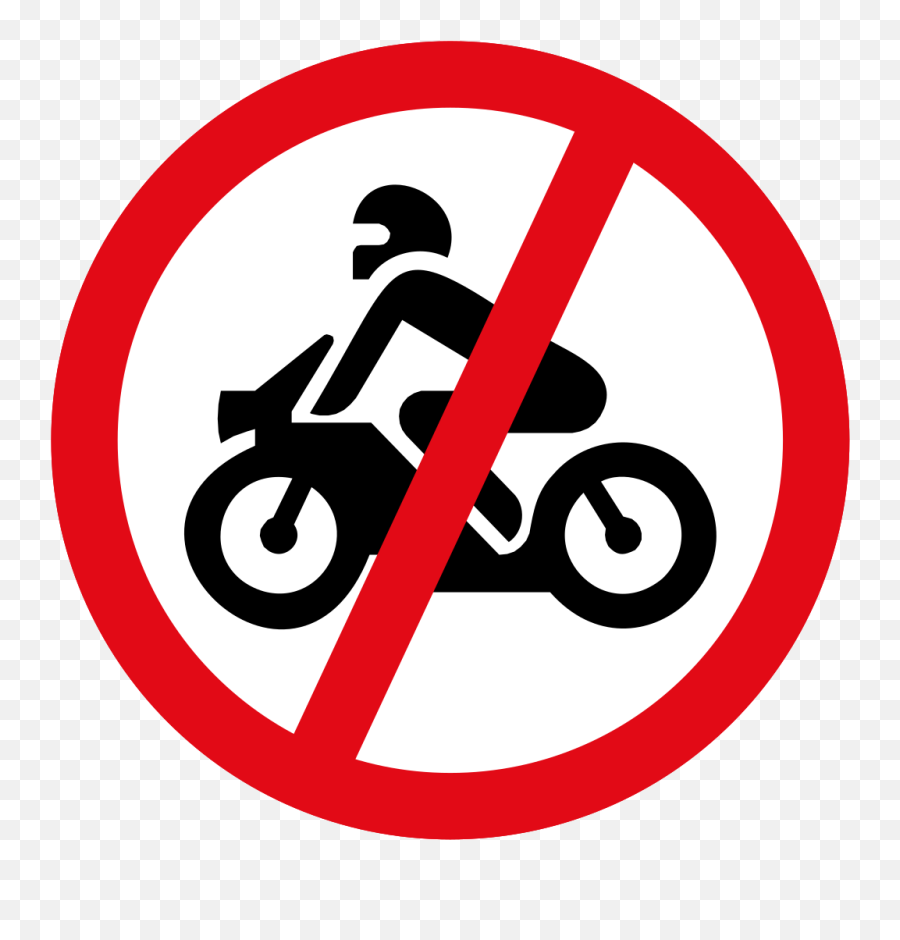 Sadc Road Sign R222svg U2014 - No Entry For Motorcycle Sign Png,Prohibited Sign Png