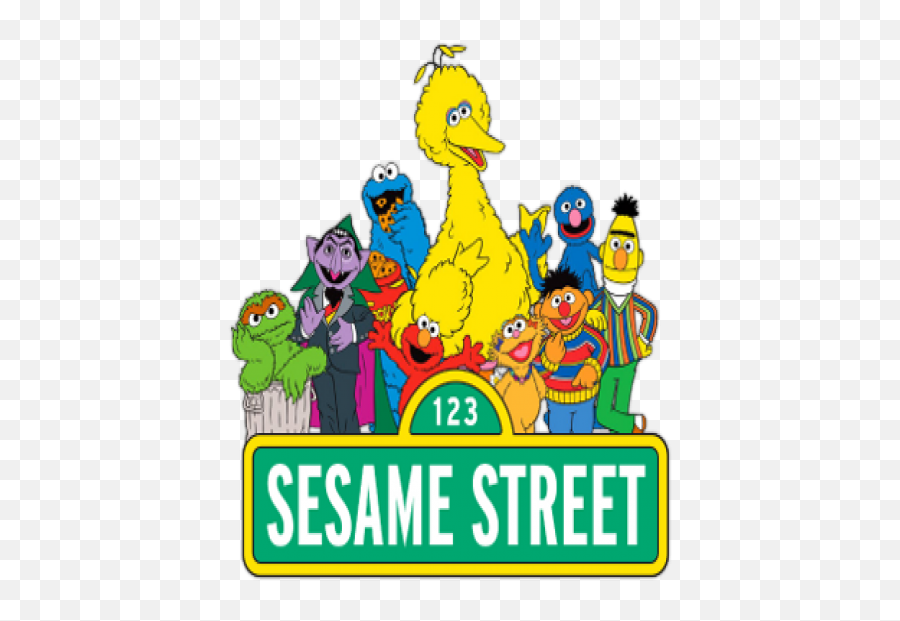Elmo Big Bird Count Von Sesame - Sesame Street Characters Png,Elmo Transparent