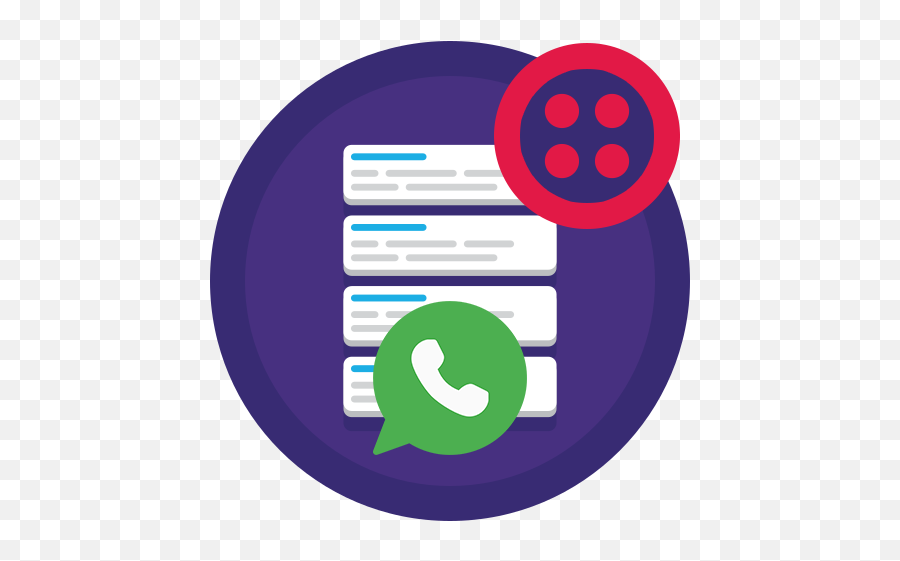 Twilio Whatsapp - New Plugin From Zeroqode Showcase Png,Facebook Notification Icon Vector