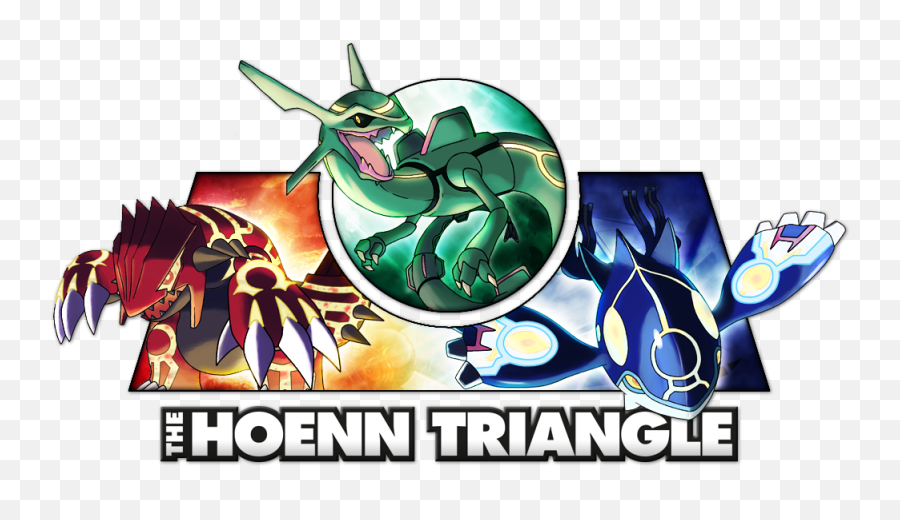Giveaway Pokémon The Hoenn Triangle Groudon - Graphic Design Png,Rayquaza Png