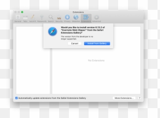 Web Clipper Macos Mojoave - Web Clipper Requests Evernote Royal Tsx Tunnels Settings Png,Clipper Png