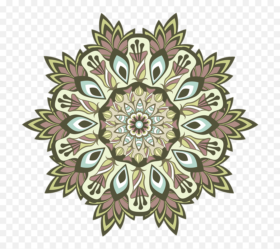 Mandala Pattern Round - Free Vector Graphic On Pixabay Mandala Png,Floral Pattern Png