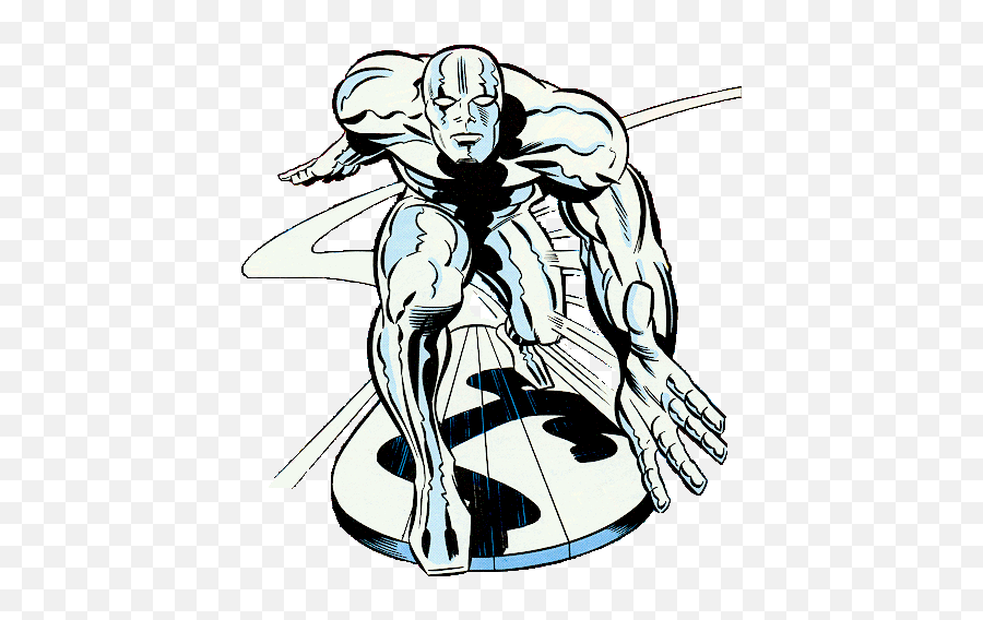 Silver Drawing Surf Picture 1475323 - Jack Kirby Png,Silver Surfer Png