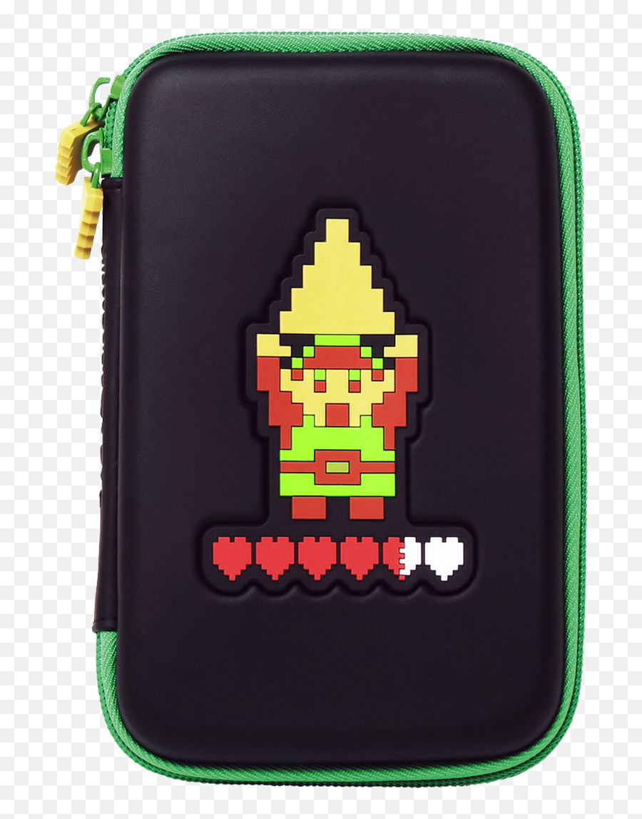 Retro Zelda Hard Pouch For The New Nintendo 3ds Xl - Zelda Retro 3ds Xl Case Png,Nintendo 3ds Png