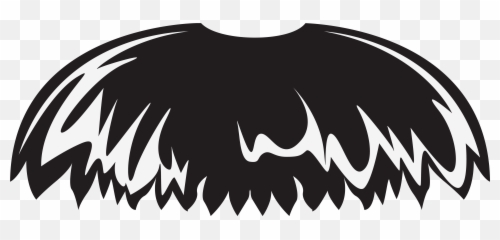 Mustache Clipart Bushy - Moustache png