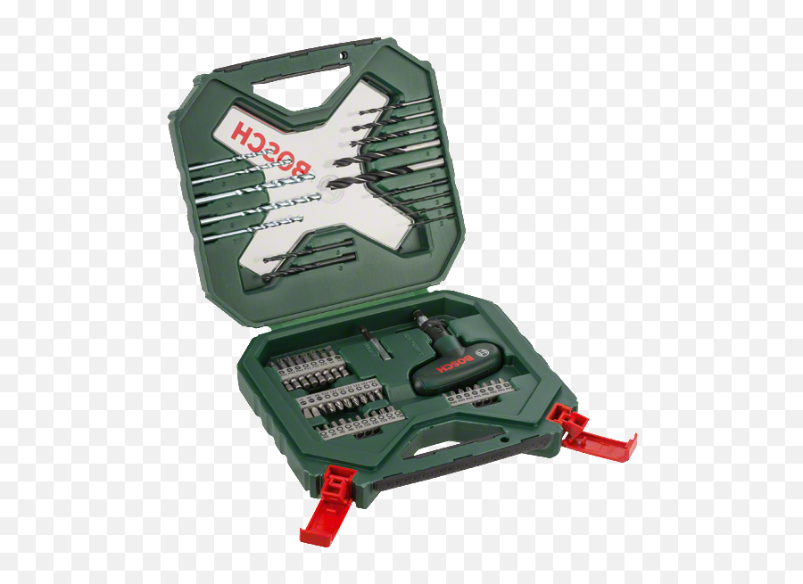 No Household Should Be Without It Selected Drill Bit And Screwdriver Set For Wood Masonry Metal Jobs 54 - Piece Xline Classic Drill Bit And Bosch X Line 54 Png,Drill Png