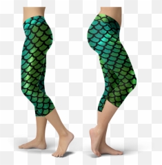 Mermaid Tail Png - Capri Pants 410935 Vippng Tights,Mermaid Tail Png