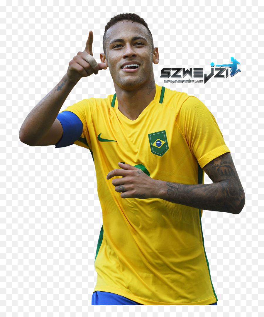 Neymar Brazil Png Happy - Neymar Brazil 2018 Png,Brazil Png
