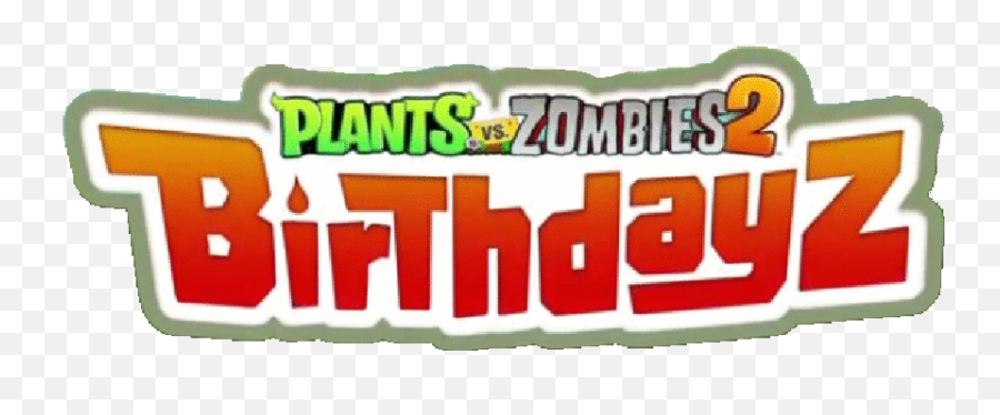 Plants Vs Zombies 2 Logo Transparent - Plants Vs Zombies Png,Plants Vs Zombies Logo