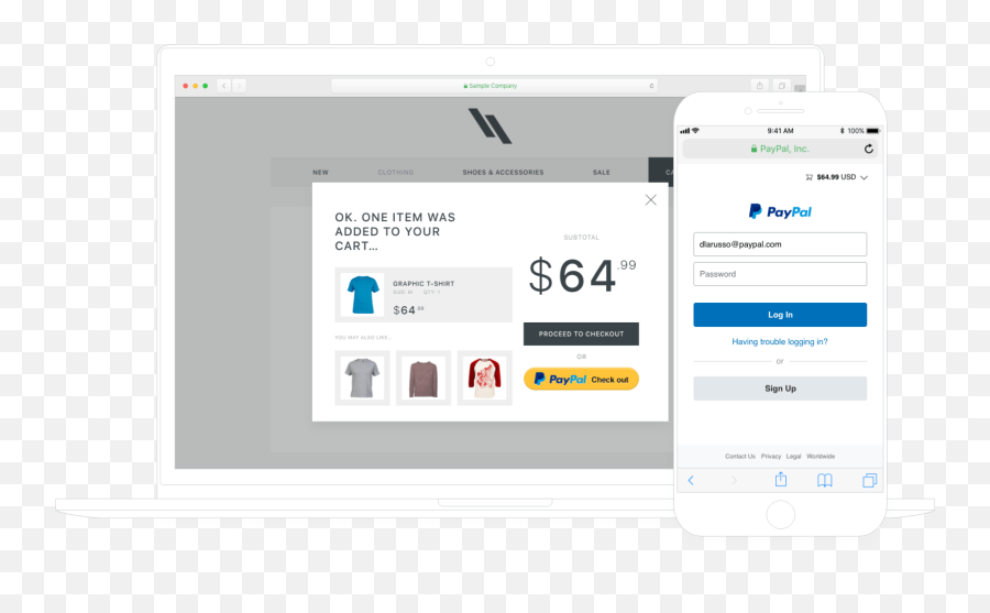 Online Payments Send Funds And More - Paypal Paypal Online Payment Png,Paypal Logo Transparent