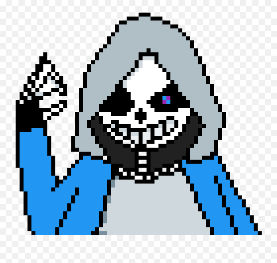 Dust Sans - Pixel Art Circle Png,Sans Transparent Background