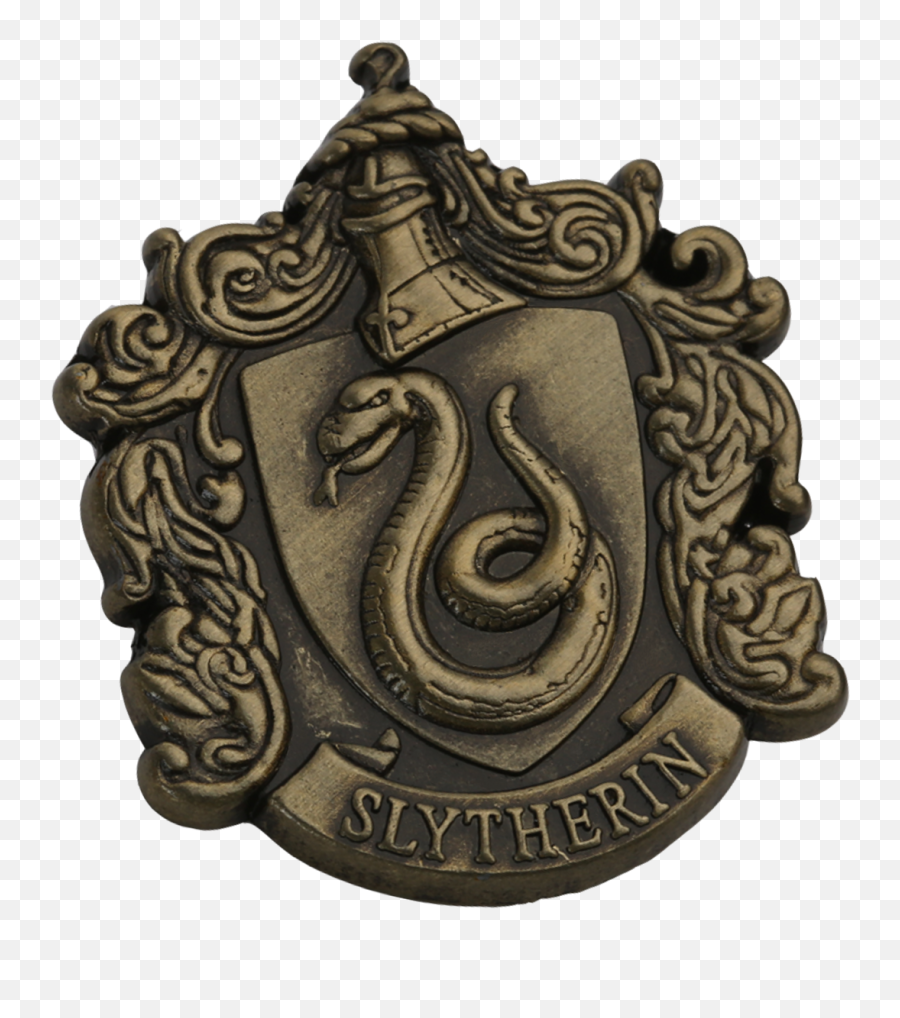 Slytherin Pin Badge - Carving Png,Slytherin Png