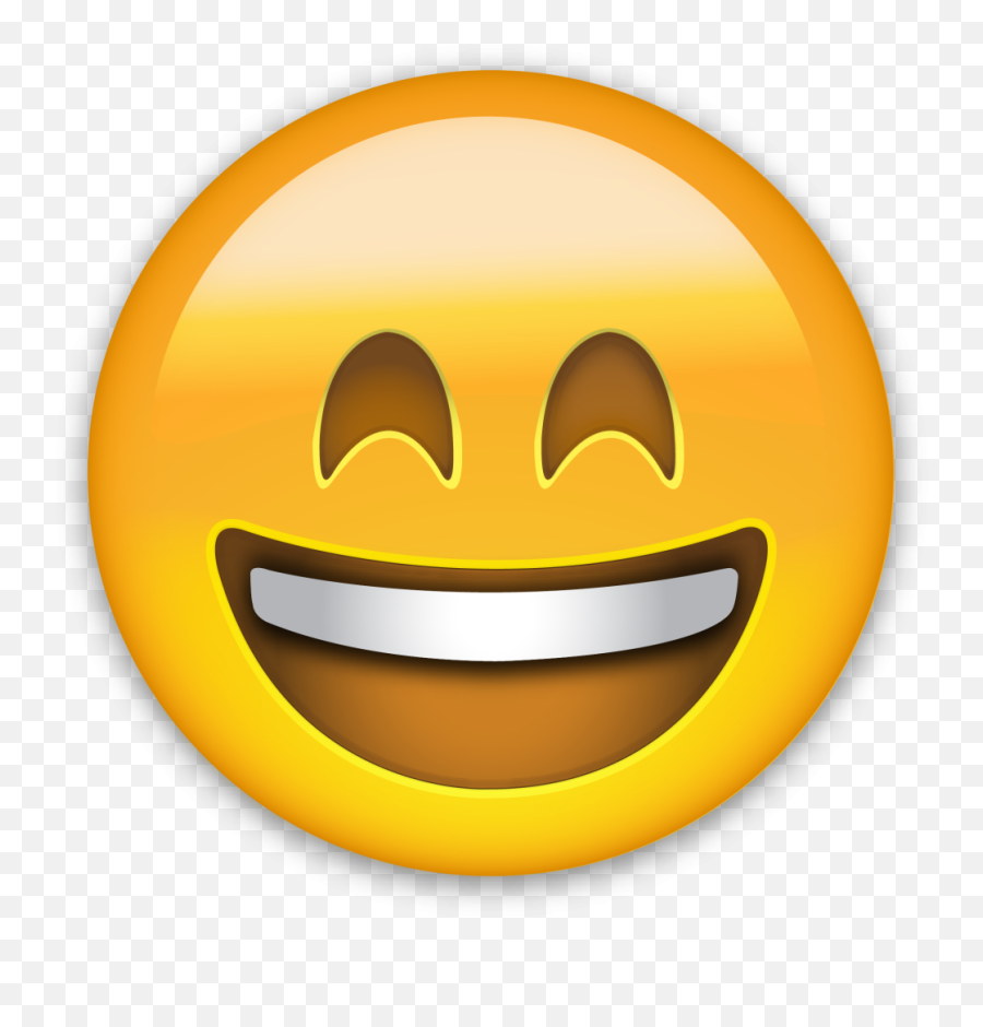 Emoji Png Images Happy Cry Face Emojis And Smileys - Grinning Face With Smiling Eyes Emoji,Shocked Emoji Transparent
