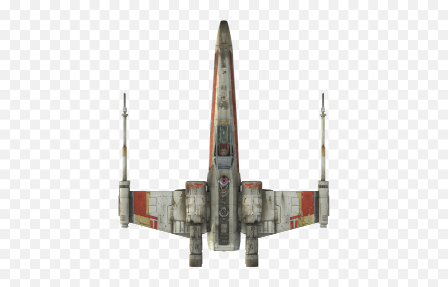 Tie Fighter Top View - X Wing Fighter Top View Full Size Star Wars X Wing Top View Png,Tie Fighter Png