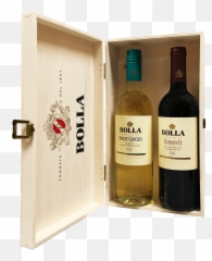 Bolla Gift Set Chianti And Pinot Grigio - 750ml Bolla Png,Liquor Bottles Png