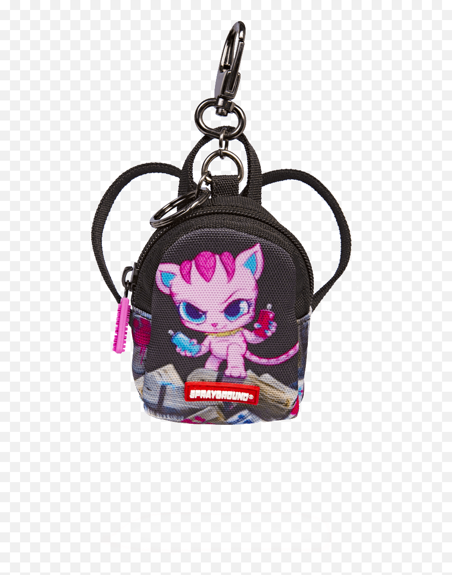 Kitten Money Stacks Keychain Saweetie Collaboration - Sprayground Animated Money Backpack Png,Stacks Of Money Png