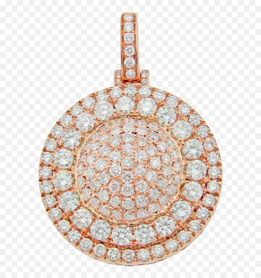 Diamond 3d Circle Pendant U2014 Nyc Luxury - Locket Png,Bling Png