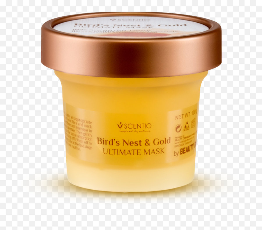 Scentio Birdu0027s Nest And Gold Ultimate Mask 100 Ml - Almond Butter Png,Bird Nest Png