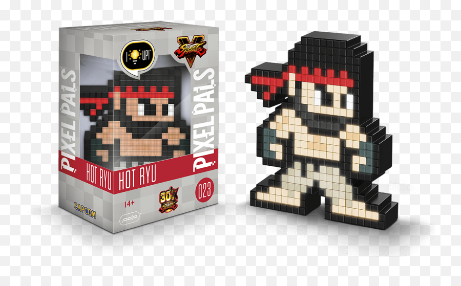 Hot Ryu - 23 Street Fighter Pixel Pals Ryu Png,Street Fighter Vs Png