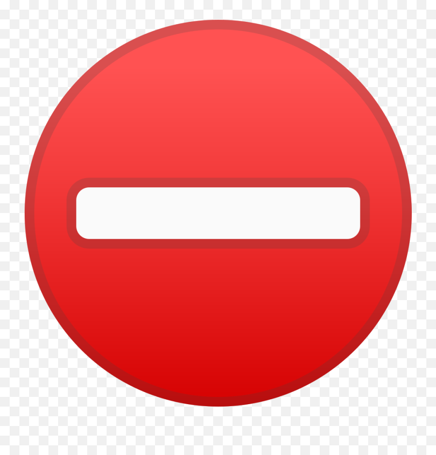 No Entry Icon - No Access Icon Png,No Emoji Png