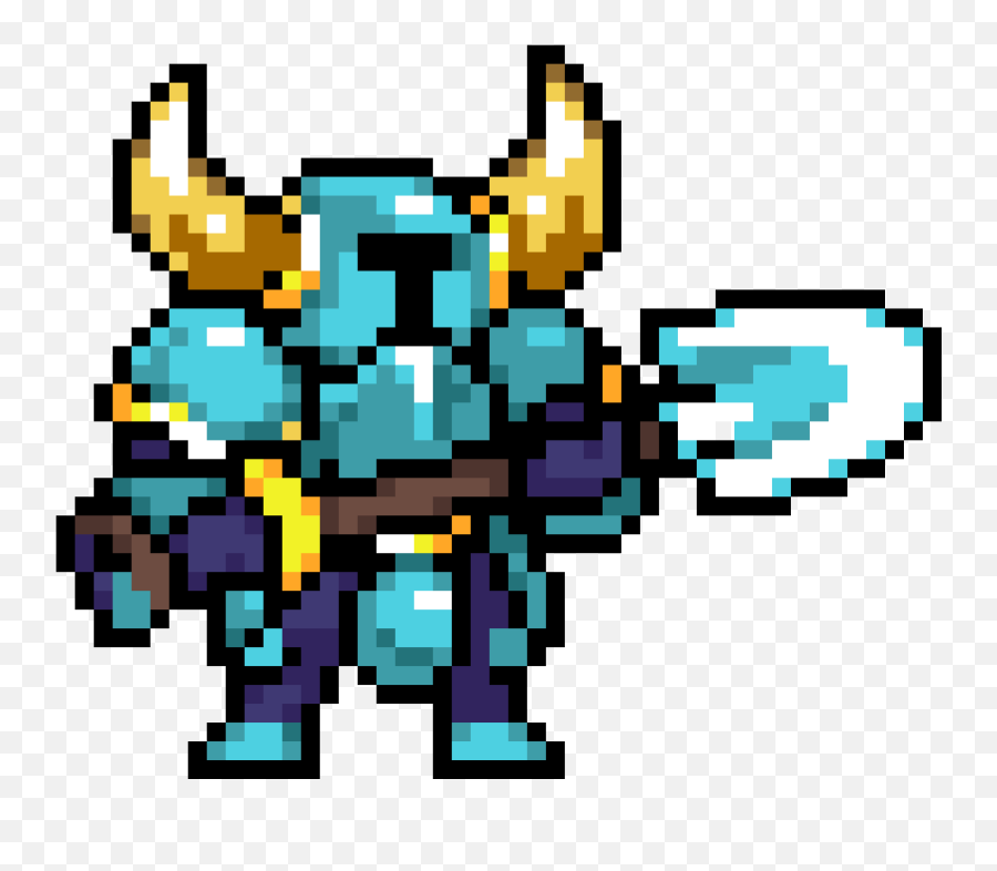 Pixilart - Shovel Knight Sprite Rivals Of Aether By Anonymous Shovel Knight Rivals Of Aether Sprite Png,Shovel Knight Png