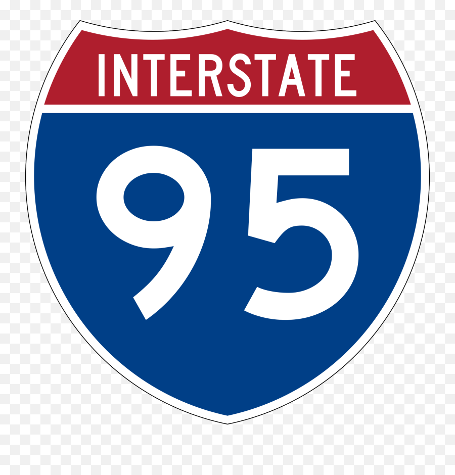 I - Interstate 95 Road Sign Png,Highway Sign Png