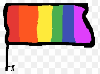 Rainbow Flag Transparent Png Image - Clip Art