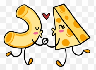 Macaroni Cheese Love - Cartoon Drawing Of Mac And Cheese Png,Macaroni Png
