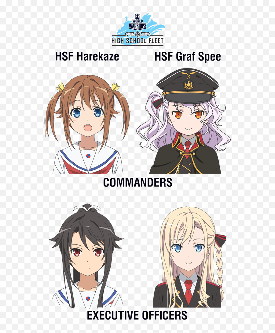High School Fleet Dropping Anchor World Of Warships - World Of Warships High School Fleet Png,Anime Lines Png