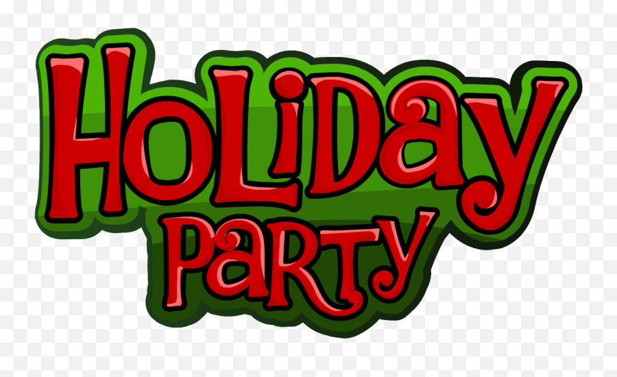 Holiday Parties - Holiday Party Clipart Free Png,Christmas Logos