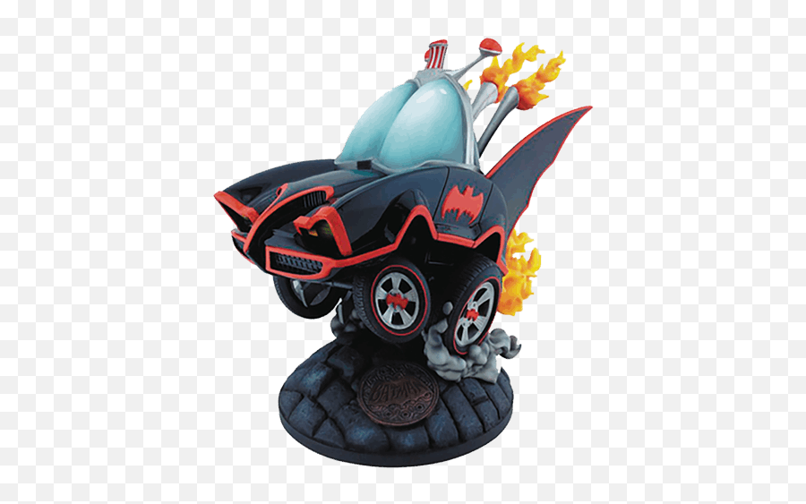 Dc Comics - Batman Red Batmobile 1966 Tv Series Statue Png,Batmobile Png