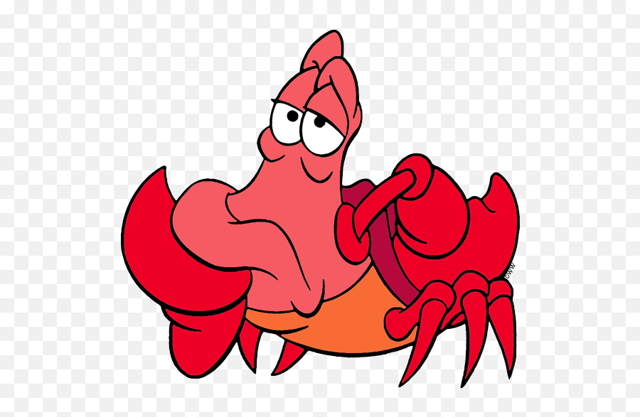 Sebastian The Crab Clip Art Disney Galore - Sebastian El Cangrejo Png,Crab Clipart Png