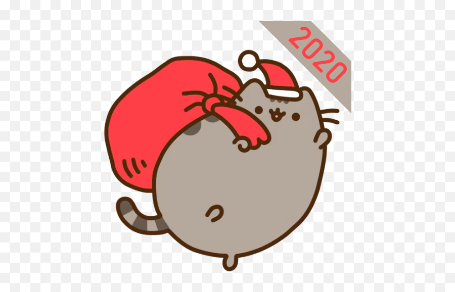 Pusheen Cat Cute Stickers Wastickerapps Google Play - Pusheen Cat Christmas Png,Pusheen Cat Png