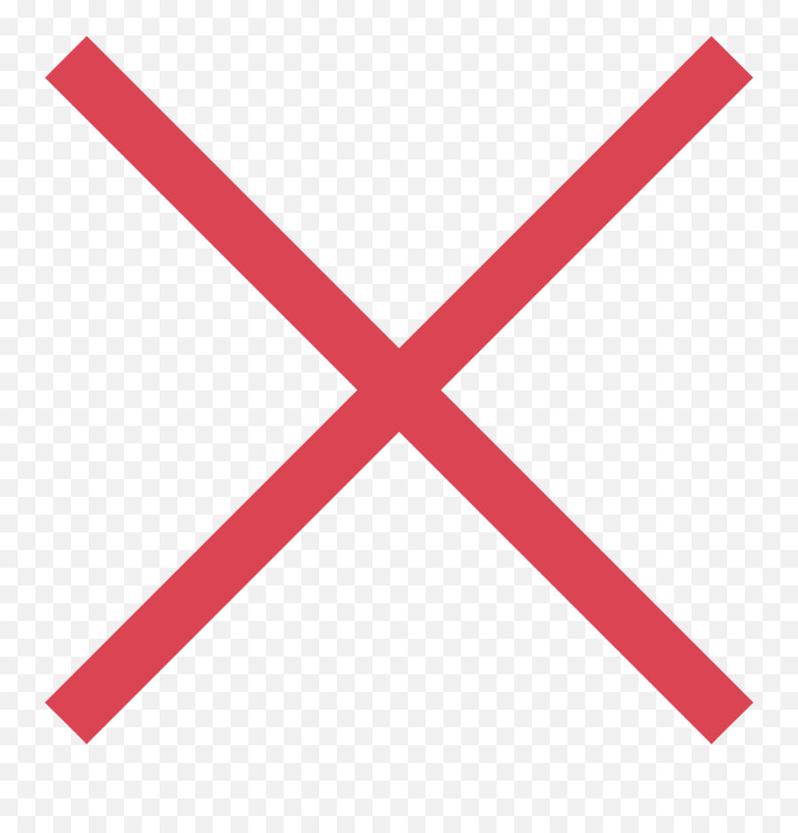 Open - Icon Png,Red X Transparent