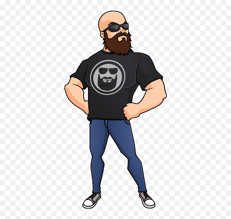 The Beardly Man - Cartoon Men With Beards Png,Cartoon Beard Png