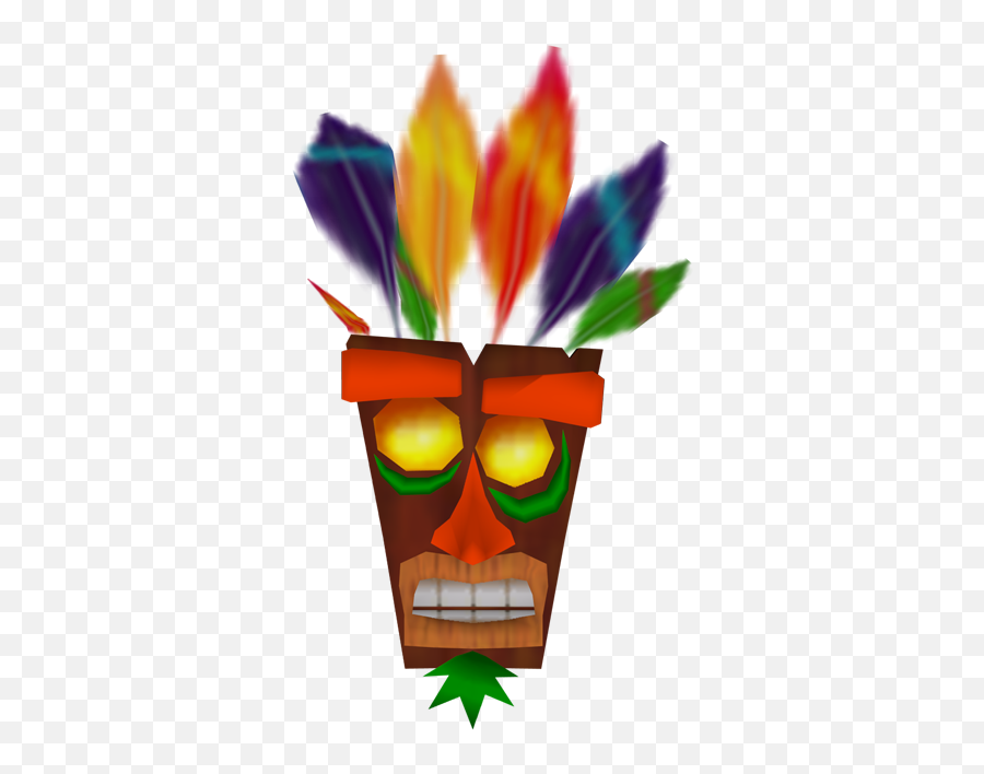Crash Bandicoot - Mask From Crash Bandicoot Png,Crash Bandicoot Logo Png