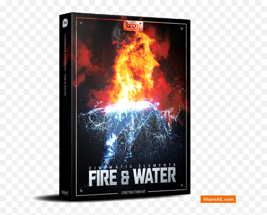 Fire Overlay Png - Sound Effect 4592378 Vippng Boom Library Cinematic Elements Fire Water,Fire Effect Transparent