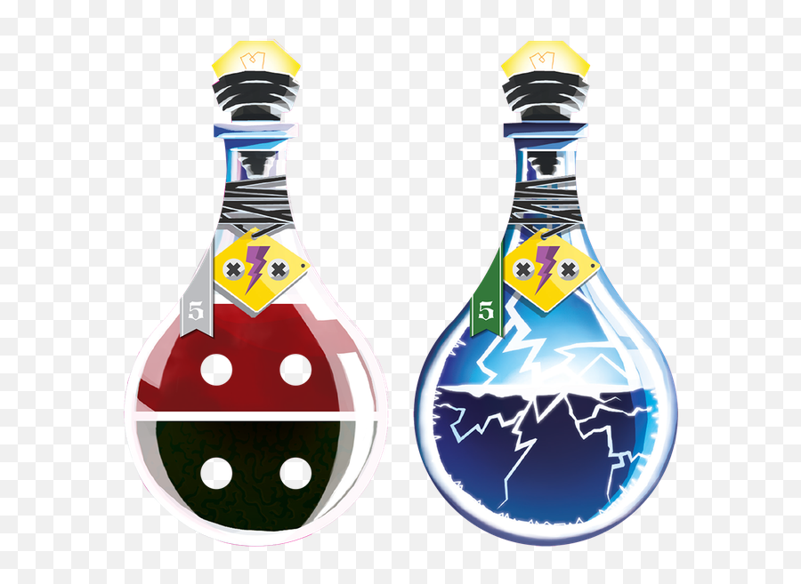 Potion Explosion Fulminating Potions - Cool Mini Or Not Potion Explosion Board Game Png,Blue Explosion Png