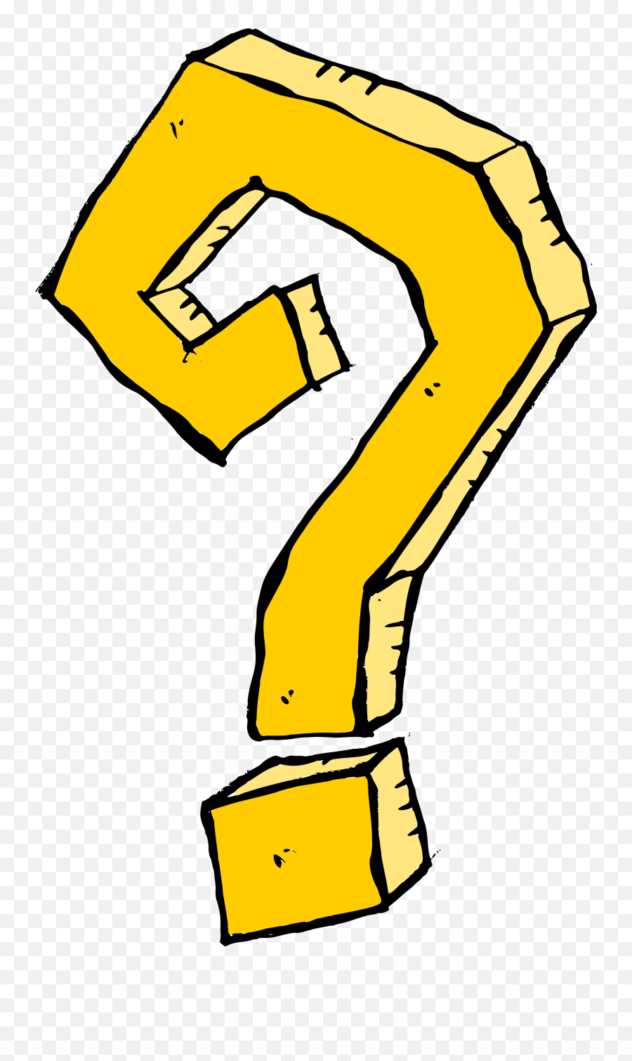 Question Mark Download Free Clipart - Comic Question Mark Png,Question Mark Emoji Png