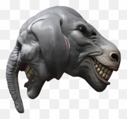 American Horror Story Licensed Flip Flop Mask - png